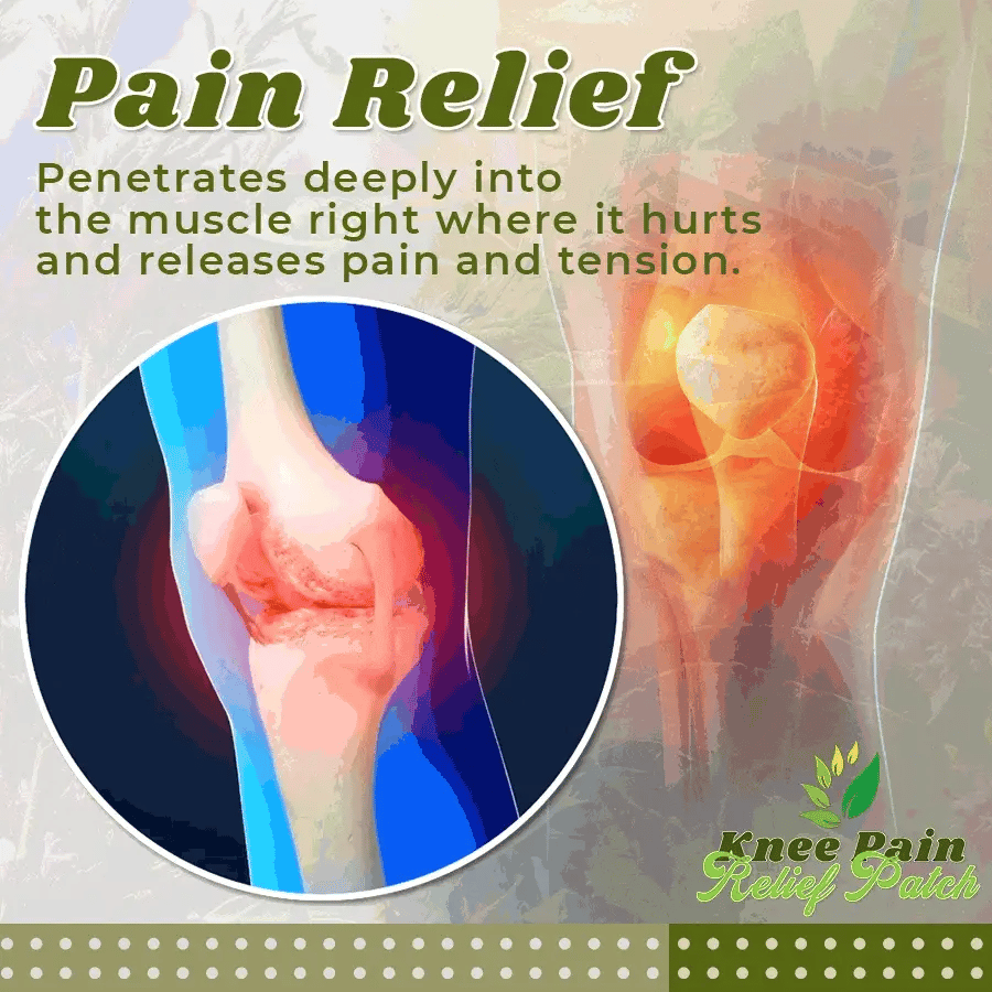 Herbal KneeRelief Pain Patch – Pack of 10 at Rs 499/-