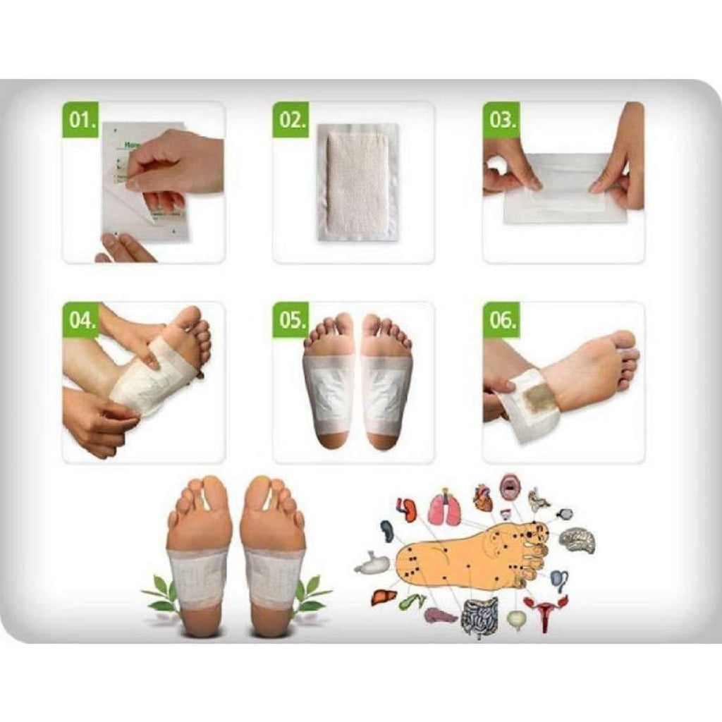 Herbal Detox Foot Patch Combo 🌿 (Buy 10 Get 20 Free) At Rs 599/- ✨