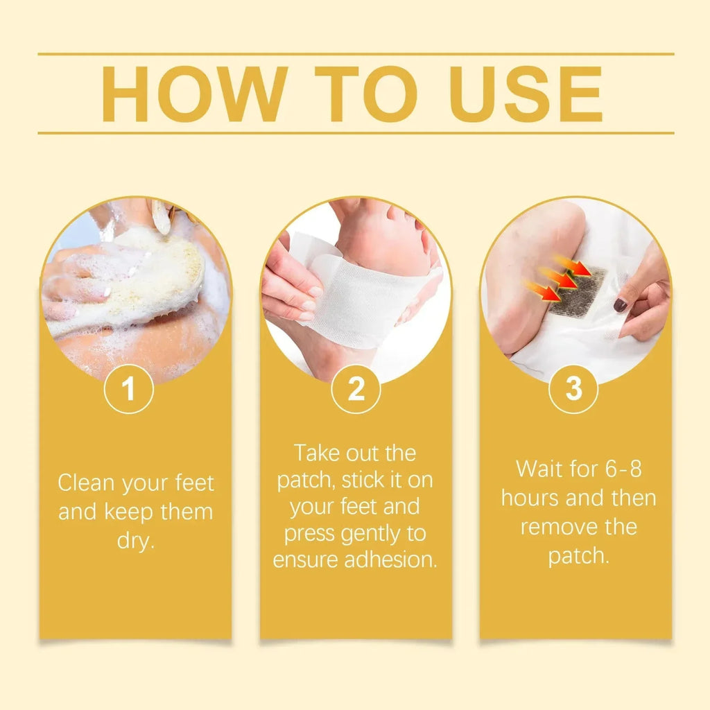 Herbal Detox Foot Patch Combo 🌿 (Buy 10 Get 20 Free) At Rs 599/- ✨