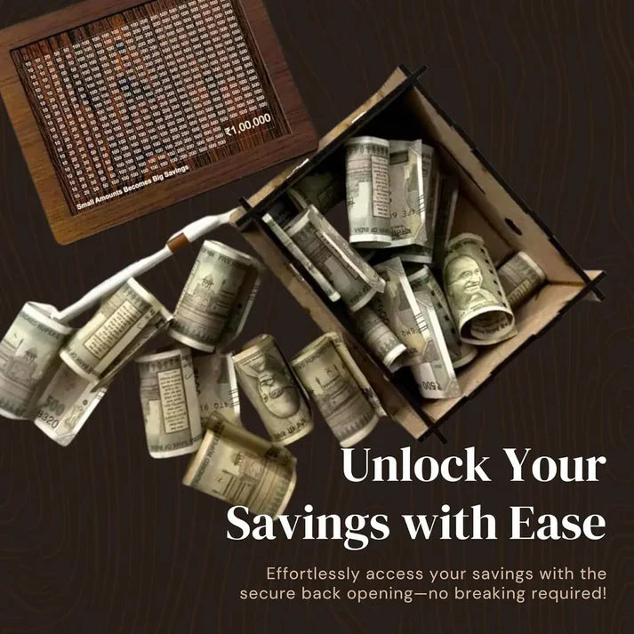 Future Fund Wooden Piggy Bank @ just Rs.499/-